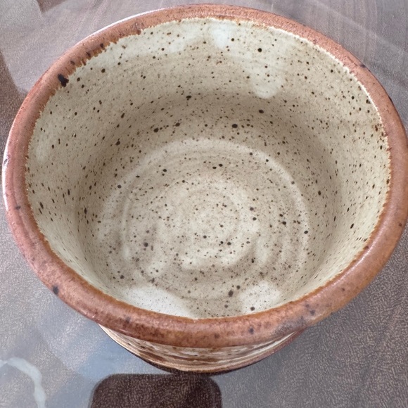 Handmade Studio Pottery Sugar&Creamer - Rustic Earth Tones - Picture 9 of 9